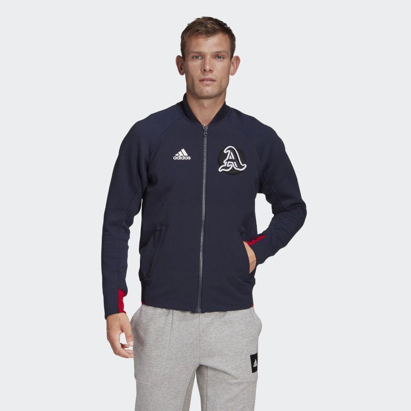 adidas vrct jacket red