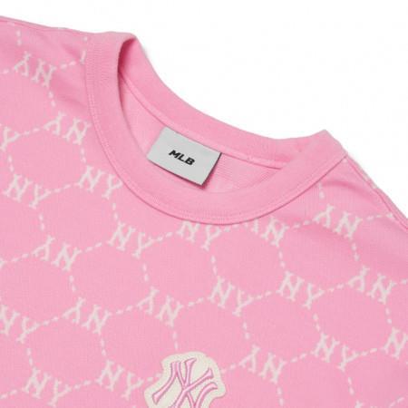 MLB Monogram T-Shirt Pink MLB004