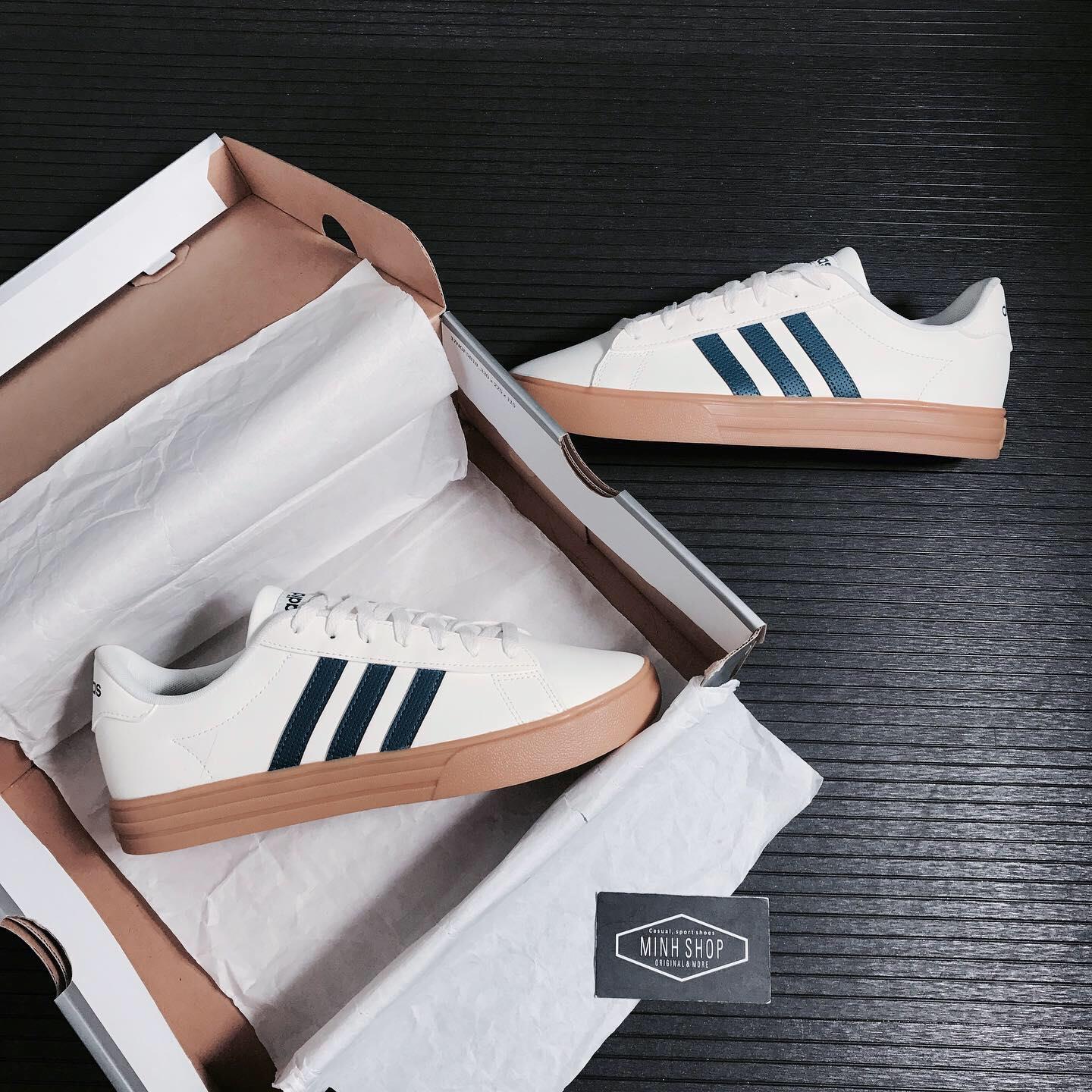 Adidas brown 2024 'neo daily' trainers