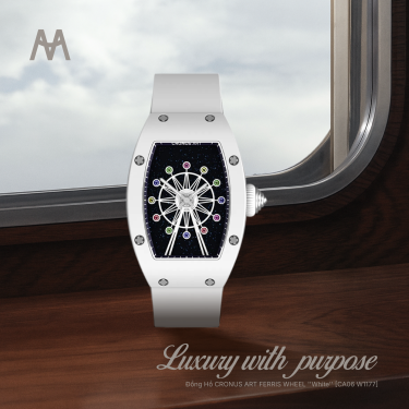 Đồng Hồ CRONUS ART FERRIS WHEEL ''White'' [CA06 W1177] - Image 1