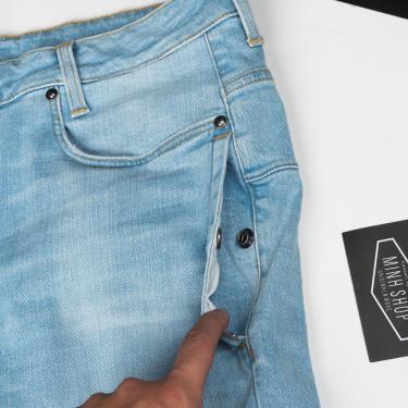 Hàng Chính Hãng Quần Jeans G-Star Raw Arc 3D Slim Jeans Light Blue 2020**