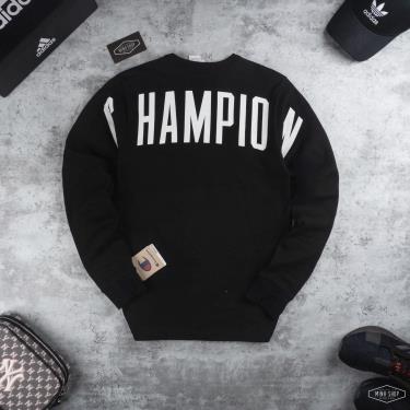Áo Sweater Champion Black ** New ao-sweater-champion-black-new