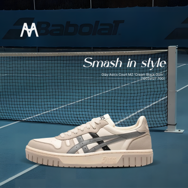 Giày Asics Court MZ ‘Cream Black Gum’  [1203a127 700] - Image 1