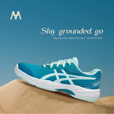 Giày Asics GEL-GAME 9 GS ''Blue'' [1044A052 406] Training / Pickleball / Tennis - Image 1