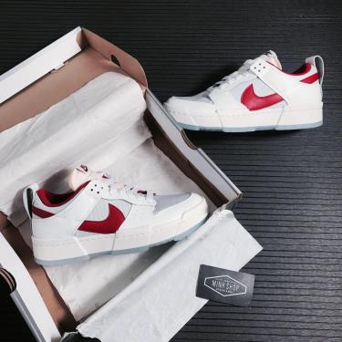 -25% Giày Nike Dunk Low Disrupt 'White Gym Red'  [CK6654-101]