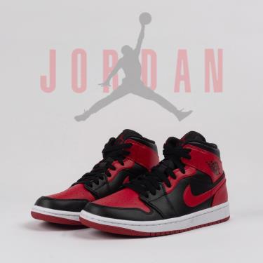 HAPPY NEW YEAR   3️⃣5️⃣% Giày Nike Air Jordan 1 Mid Banned ** [554724 074]