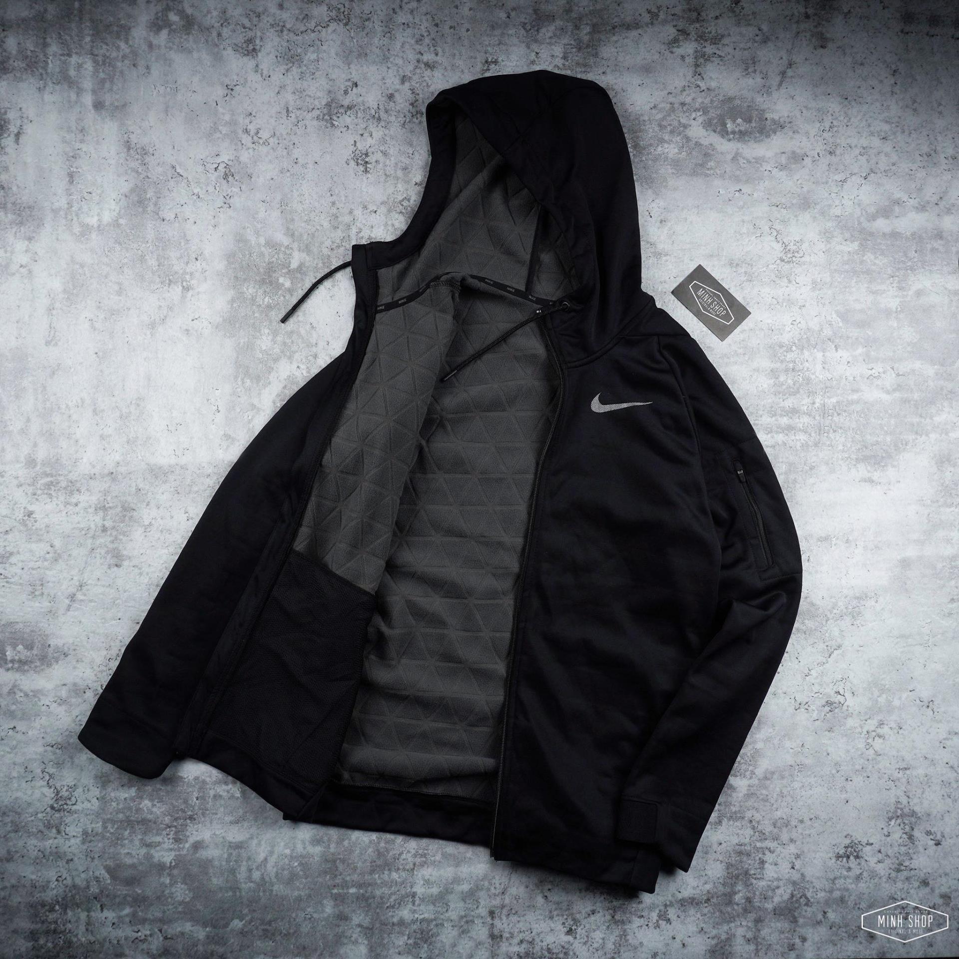 Áo Nike Pro THERMA-FIT Men's Full Zip Hooded Training Jacket DD2125-309 -  Sneaker Daily