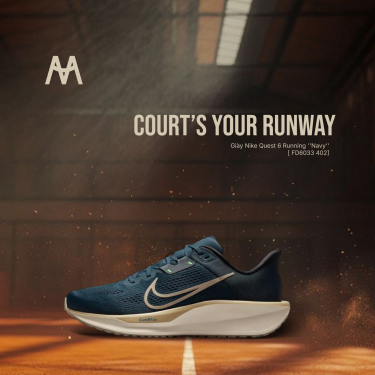 Giày Nike Quest 6 Running  ''Navy'' [ FD6033 402] Training / Pickeball / Tennis - Image 1
