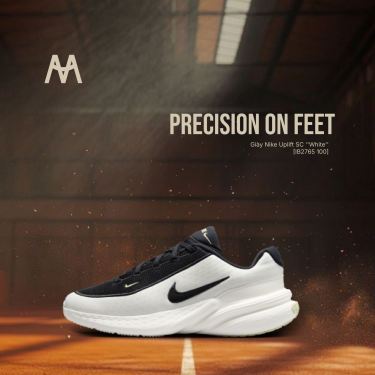 Giày Nike Uplift SC ''White Black'' [IB2765 100] - Image 1