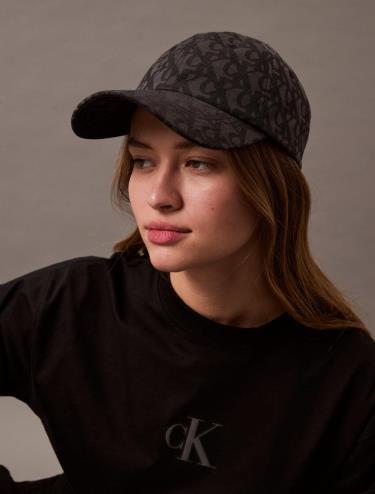 Nón Calvin Klein Jacquard Cap 'Black' [4G5066G 001] - Image 1