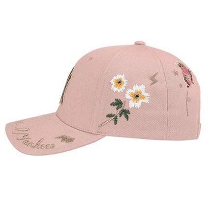 Mũ Lưỡi Trai MLB Gold Bee Structured Ball Cap 32Cpfn111 thêu hoa màu đen và hồng Lazadavn #48 Mũ Lưỡi Trai MLB Gold Bee Structured Ball Cap 32Cpfn111 thêu hoa màu đen và hồng Lazadavn