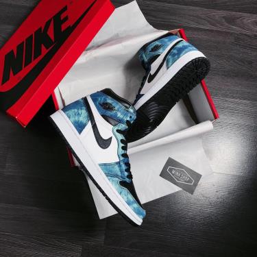 Hàng Chính Hãng  Nike Air Jordan 1 Retro High Tie Dye 2021** V