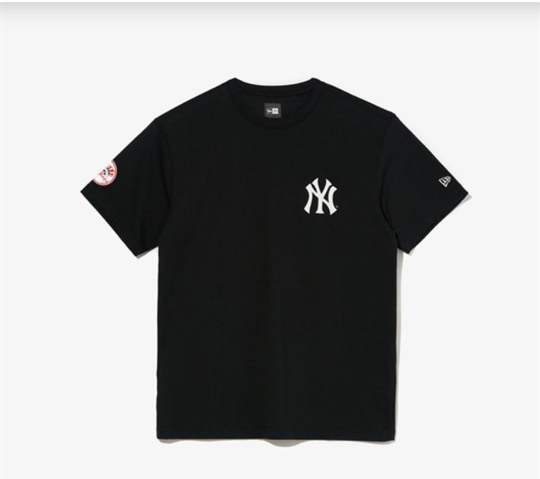 New Era  MLB New York Yankees Team Logo TShirt  White  Amazonde  Fashion