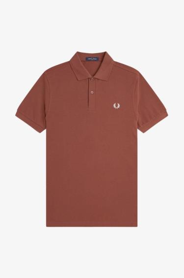 Áo Polo The Fred Perry Embroidered ''Whisky Brown'' - Image 1