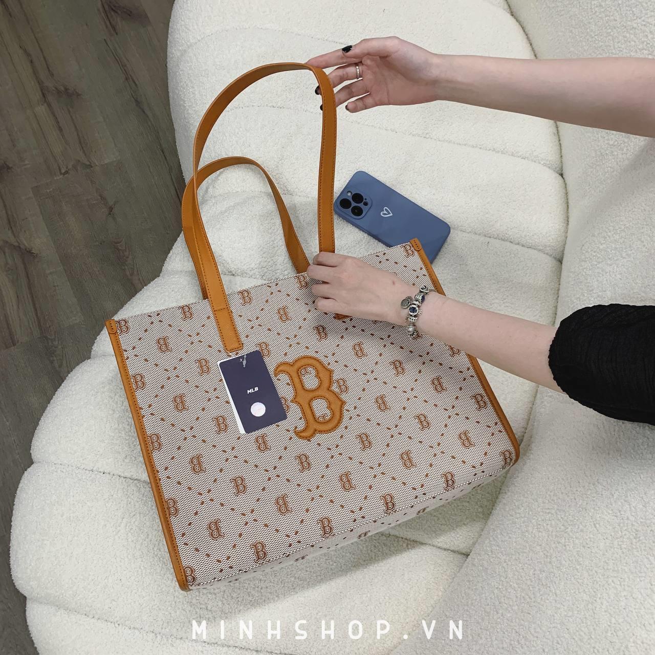 Minhshop.vn - Túi MLB Tote Big Diamond Monogram Jacquard Large