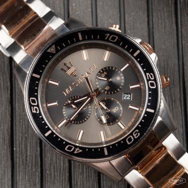 Hàng Chính Hãng Maserati Sfida Rose Gold Watch 2021** R8873640002 hang-chinh-hang-maserati-sfida-rose-gold-watch-2021-r8873640002