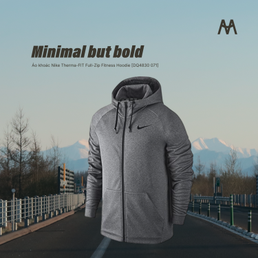 Áo khoác Nike Therma-FIT Full-Zip Fitness Hoodie [DQ4830 071] - Image 1