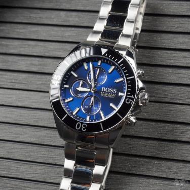 Đồng Hồ Hugo Boss Chronograph Vela Blue/Silve/Black  Watch ** [1513704]