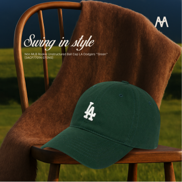 Nón MLB Rookie Unstructured Ball Cap LA Dodgers ''Green'' [3ACP7701N 07GNS]
