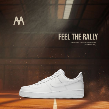 Giày Nike Air Force 1 Low White [DD8959 100] [ O ] - Image 1