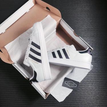 Hàng Chính Hãng Adidas Superstar With Lace Jewels 2021** FV3396