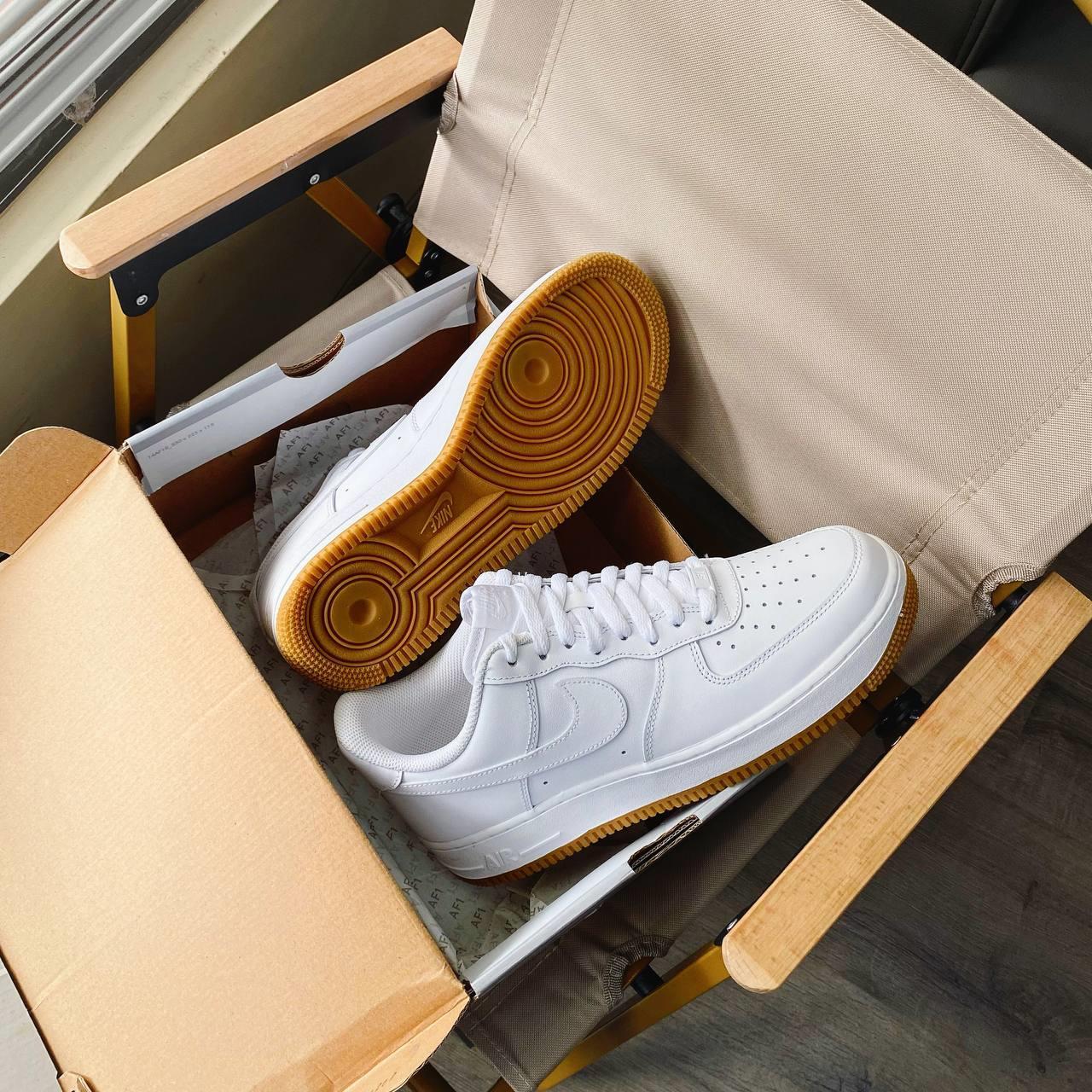 Minhshop.vn - Giày Nike Air Force 1 07 White Gum -SS 2023 [DJ2739 100]