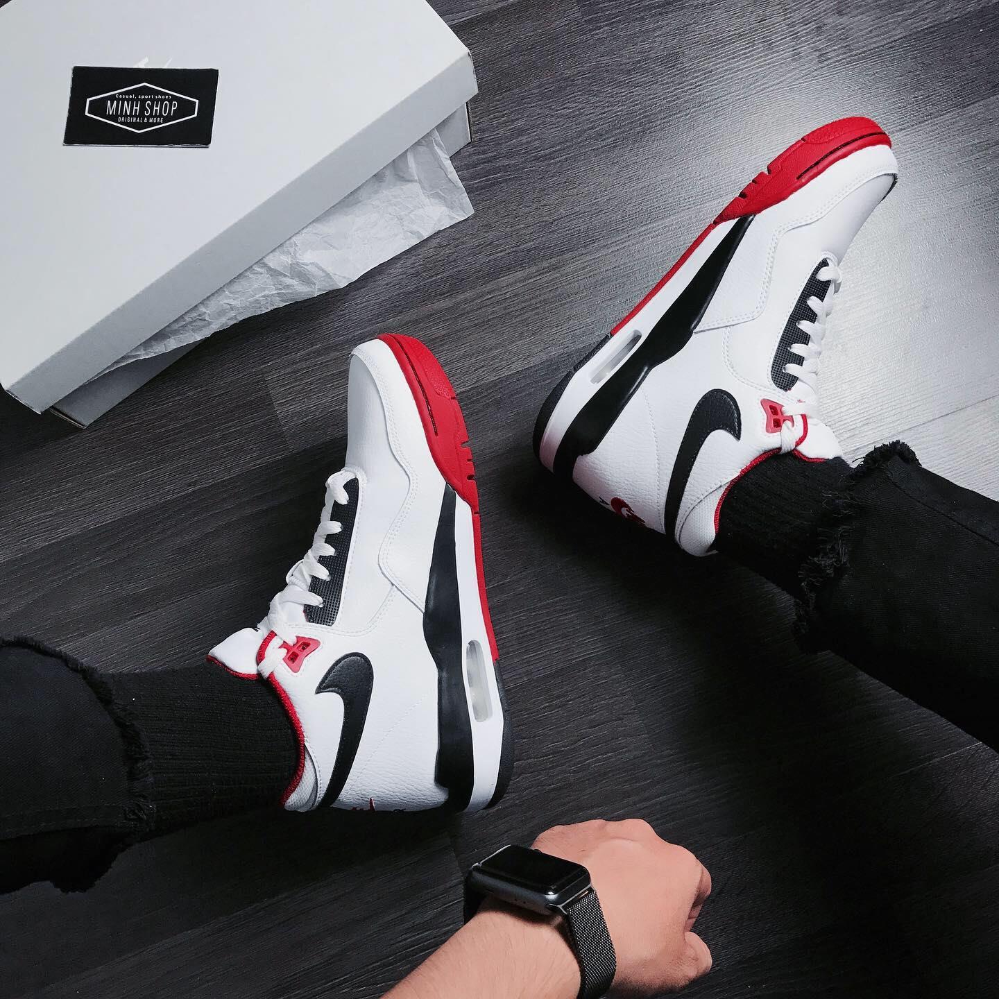 Minhshopvn Giày Nike Air Flight Legacy Red V Bq4212 100