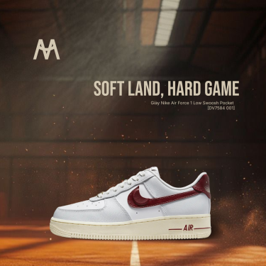 Giày Nike Air Force 1 Low Swoosh Pocket [DV7584 001] - Image 1