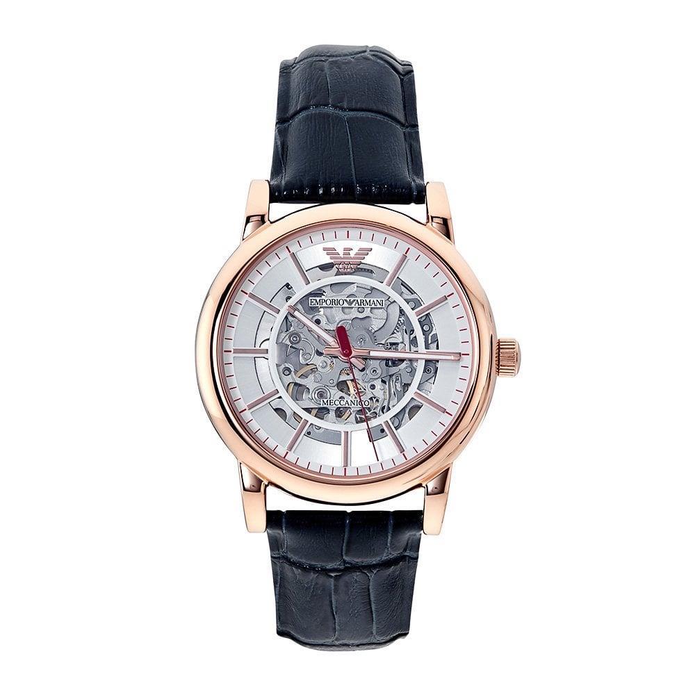  - ? LIMITED ? Đồng Hồ Emporio Armani Watch Rose Gold/Navy **  [AR60009]