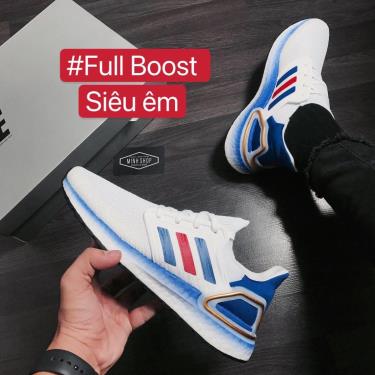 -50% ADIDAS ULTRA BOOST 6.0 WHITE BLUE RED METALLIC GOLD [FY9039]