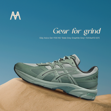 Giày Asics Gel-1130 NS 'Slate Grey Graphite Grey' [1203a413 021] Running / Lifestyle - Image 1
