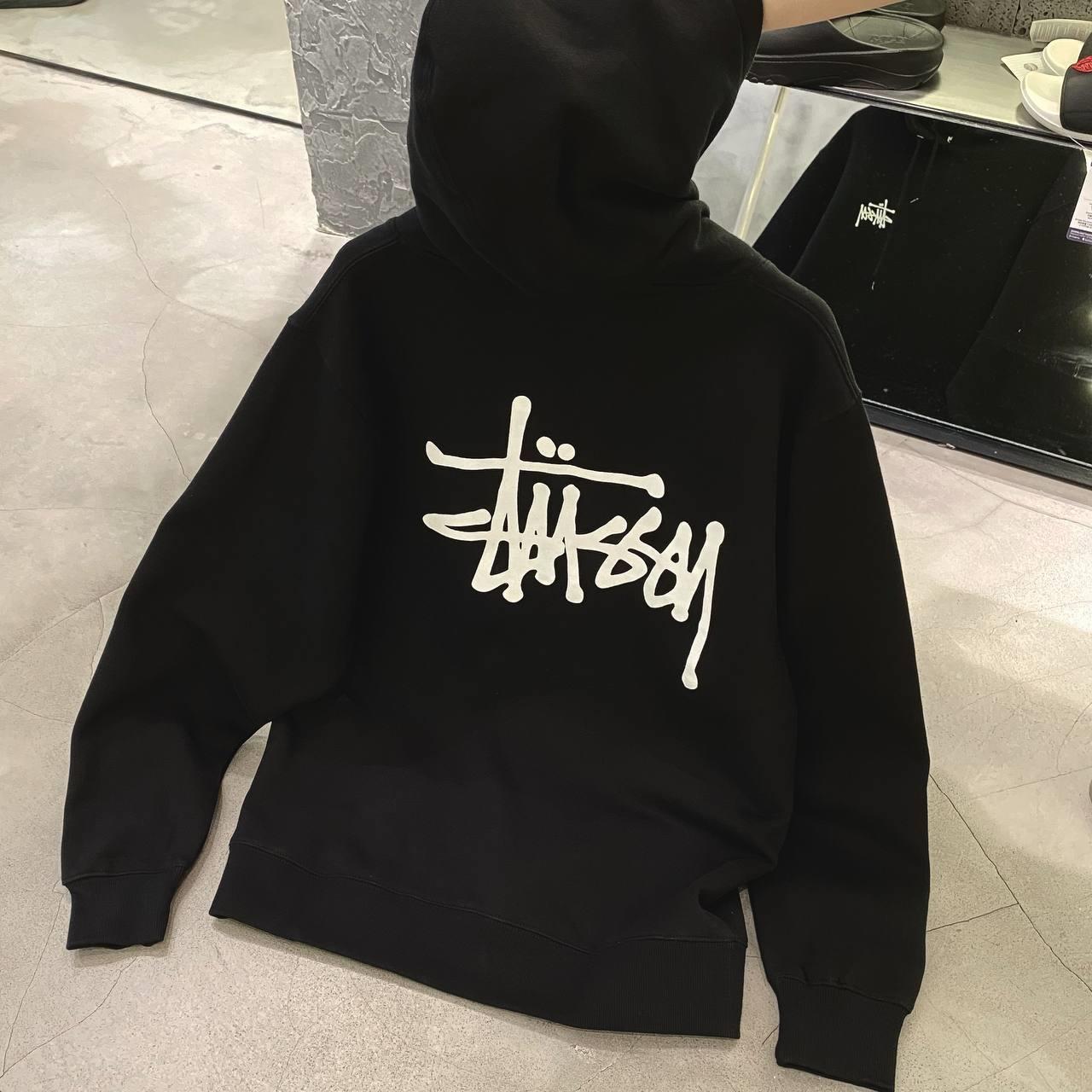 Minhshop.Vn - Áo Hoodie Stussy Black White [1924535]