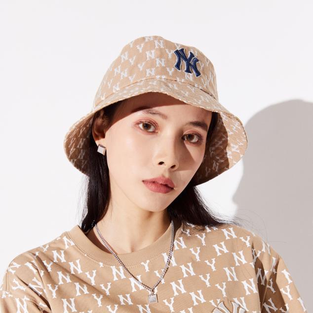 Minhshop.vn - Nón MLB Bucket Hat Monogram Classic New York Yankees