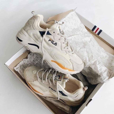 Fila ray tracer white on sale cream