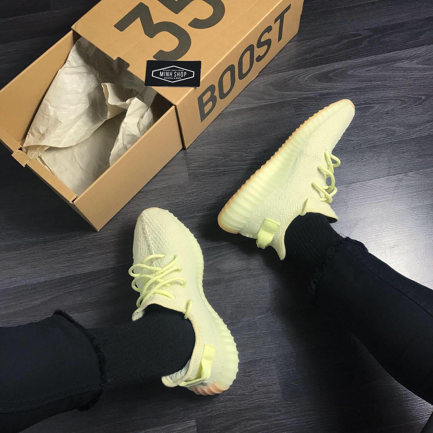 Minhshop.vn - Hàng Chính Hãng Adidas Yeezy Boost 350 V2 Butter 2019**