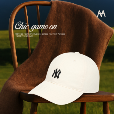 Nón MLB Rookie Unstructured Ballcap New York Yankees [3ACP7701N 50IVS]
