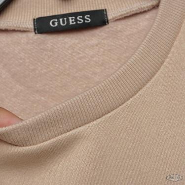 sale~~ Hàng Chính Hãng Áo Sweater Guess Classic Big  Logo Nude 2021**<Áp dụng CK> XL SIZE