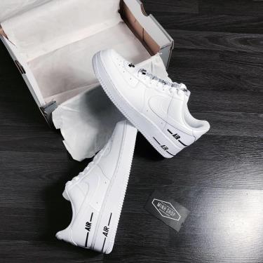 Hàng Chính Hãng Nike Air Force 1 Low LV 8 White/Black 2021** V