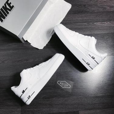 Hàng Chính Hãng Nike Air Force 1 Low LV 8 White/Black 2021** V