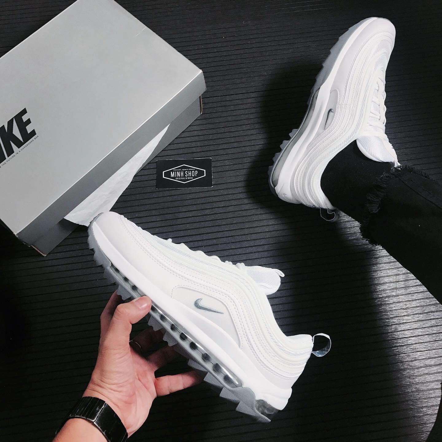 Minhshop.vn - Giày Nike Air Max 97 Golf White Pure Platinum