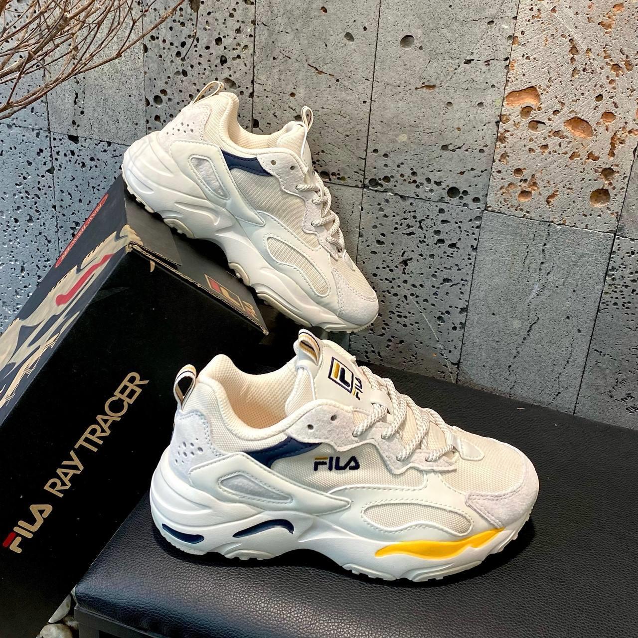 Fila ray store tracer yellow