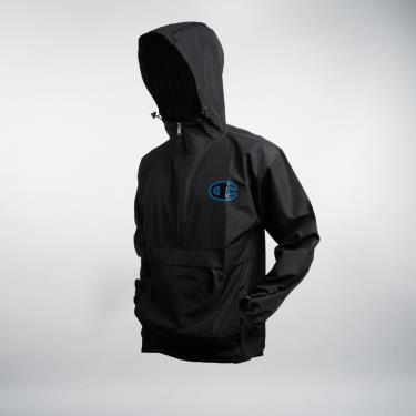 70% GIẢM GIÁ HẤP DẪN Hàng Chính Hãng Áo Khoác Champion Packable Jacket Pop Color Logo Black/Blue Black 2021** V1012 586229 ONLY sz L