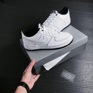 Hàng Chính Hãng Nike Air Force 1 White Black Stitch 2021** CW1575 104 hang-chinh-hang-nike-air-force-1-white-black-stitch-2021-cw1575-104
