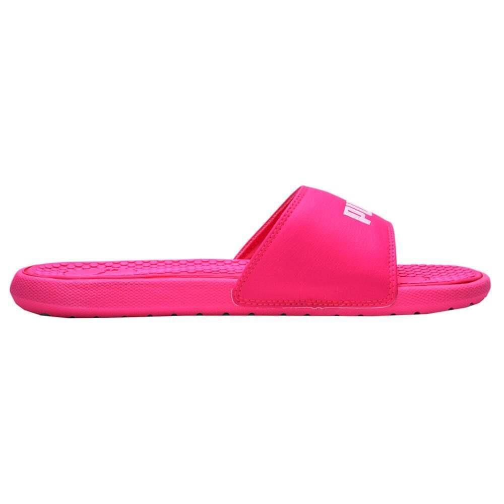 Furry pink 2025 puma sandals