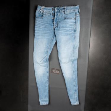 Hàng Chính Hãng Quần Jeans G-Star Raw D-Staq 5-Pocket Slim Jeans  Light Indigo Aged 2020**