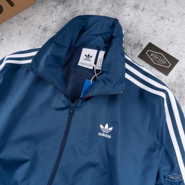 Áo Khoác Jacket Adidas Blue/White ** [FM9883]