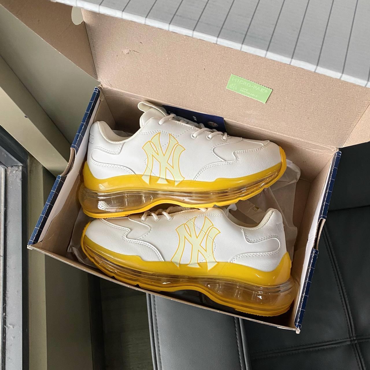 0751  HÀNG CHÍNH HÃNG  GIÀY MLB BIGBALL CHUNKY MONO LT NEW YORK YANK   MỘC SHOES