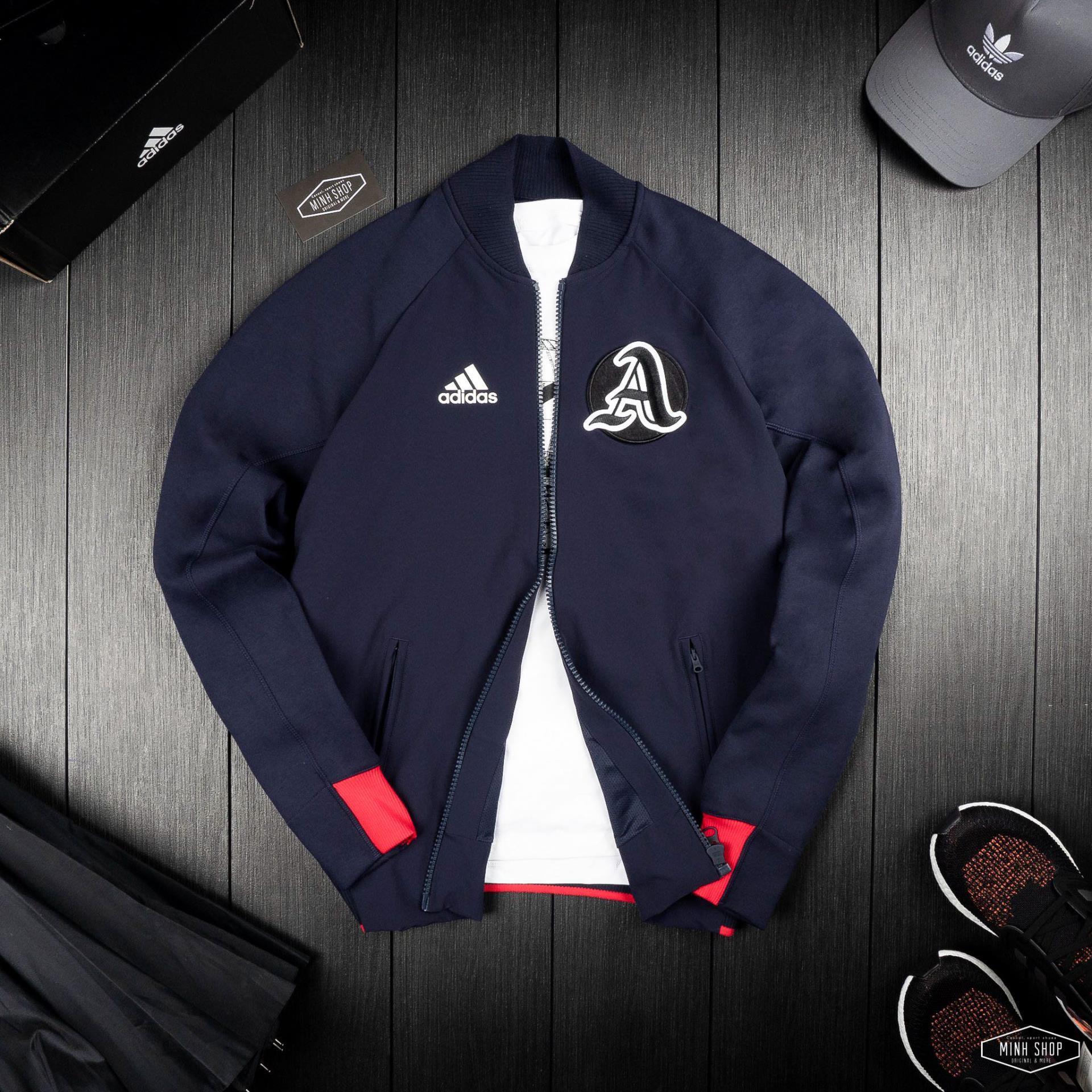 adidas vrct jacket red