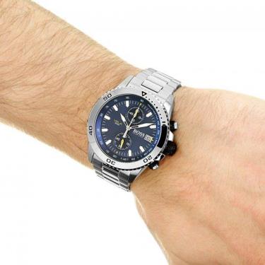 Đồng Hồ Hugo Boss Chronograph Vela Blue/Silver Watch ** [1513775]