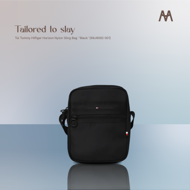 Túi Tommy Hilfiger Horizon Nylon Sling Bag ''Black' [69J9092 001] - Image 1